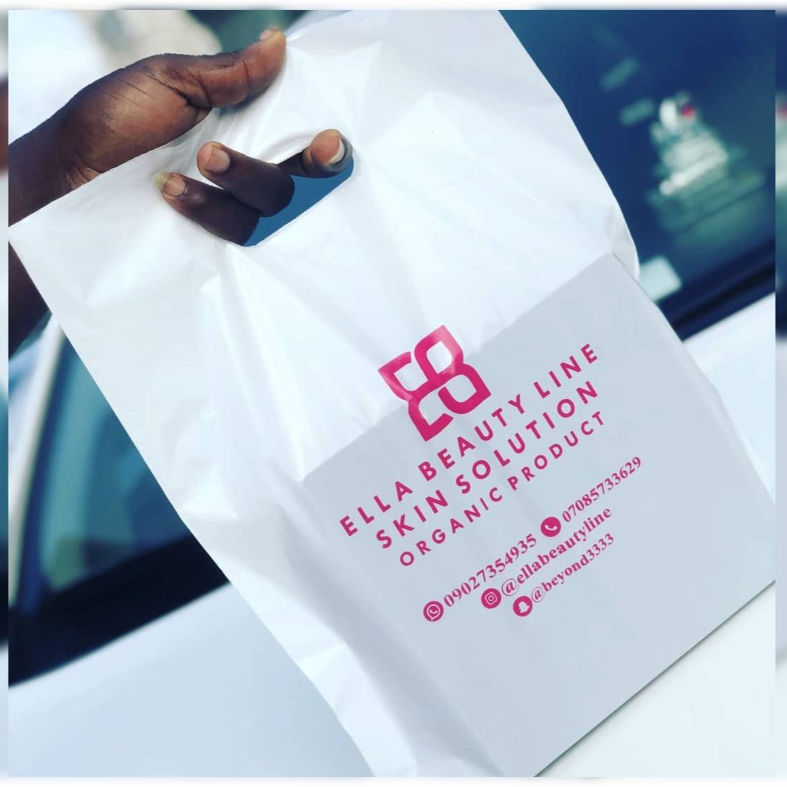 Customized high best quality top branded custom retractable premium gift shopping poly bag branding design and printing in Lagos, Abuja, Nigeria, Africa.