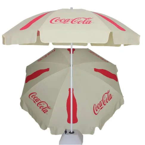High top best quality customized branded custom retractable luxury premium promotional beach umbrella design and printing in Lagos, Abuja, Nigeria, Africa.
