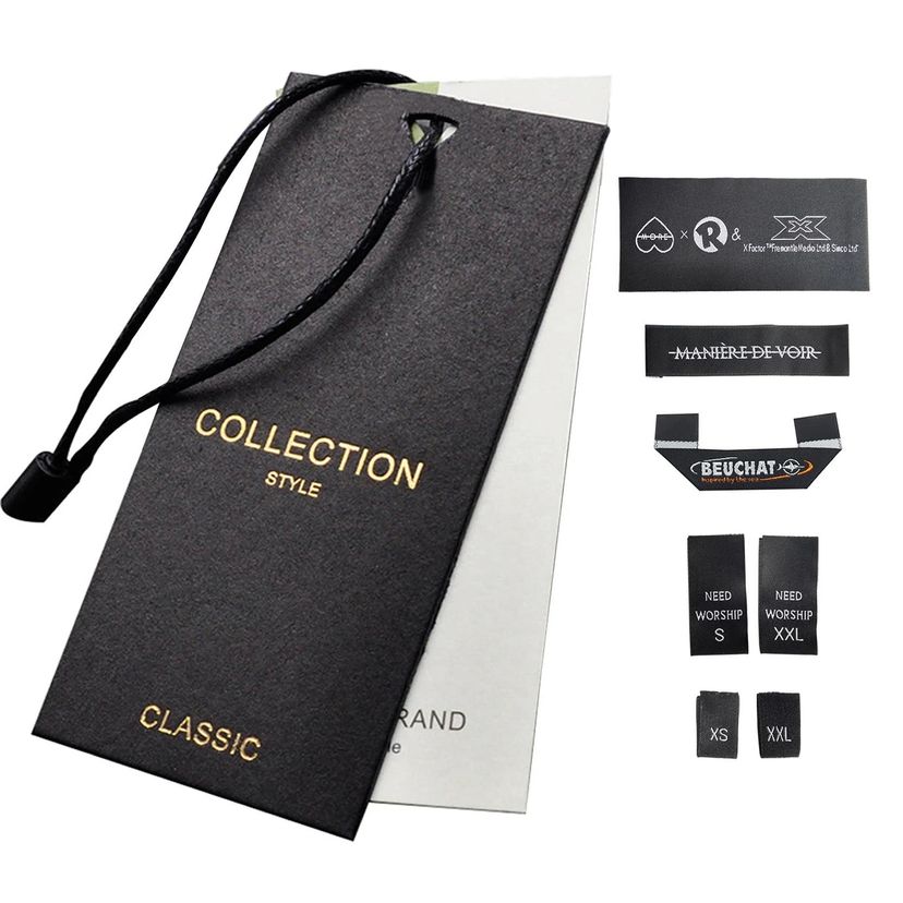 custom branded clothe hang tags printing in lagos nigeria