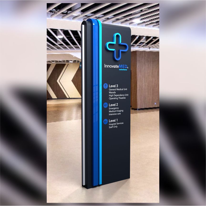 Customized high top quality custom branded company 3D pylon signage design and printing in Lagos, Abuja, Nigeria, Africa