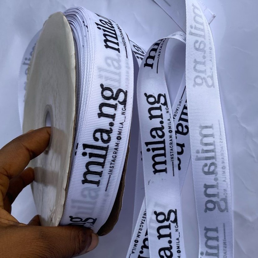 best quality 
                                                        gross grain ribbon design & printing in Lagos abuja Nigeria.