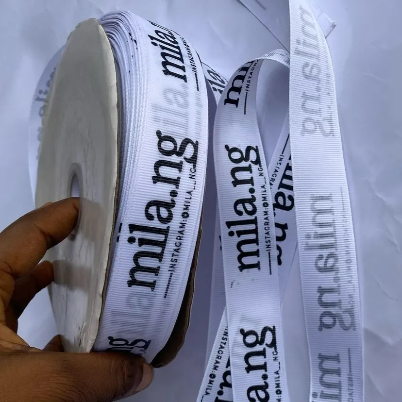 best quality 
                                                        gross grain ribbon design & printing in Lagos abuja Nigeria.