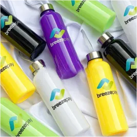 Top high best quality customized branded standard fancy retractable promotional clear candy water bottle design and printing in Lagos, Abuja, Nigeria Africa.