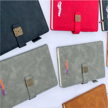 Customized high top quality custom branded promotional retractable fashionable luxury diary jotter notepad souvenir gift item design and printing in Lagos, Abuja, Nigeria, Africa