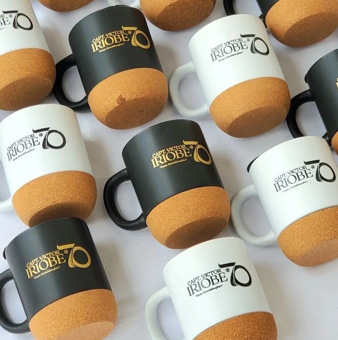 Best quality customized birthday cork bottom coffee mug birthday gift items and souvenirs printing in lagos nigeria