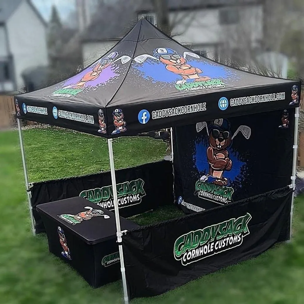 best high top quality custom branded customized promotional retractable fashionable business gazebo canopy tent design and printing in Lagos, Abuja, Nigeria, Africa.