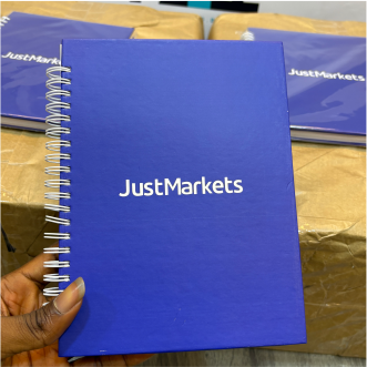 Customized high best quality top branded custom retractable promotional luxury corporate personalized hardcover jotter notepad design and printing in Lagos, Abuja, Nigeria, Africa.