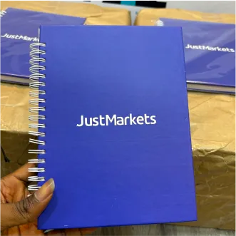 Customized high best quality top branded custom retractable promotional luxury corporate personalized hardcover jotter notepad design and printing in Lagos, Abuja, Nigeria, Africa.