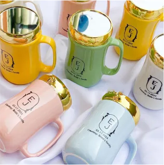 Best Quality custom personalized ceramic mug with mirror lid birthday souvenir funeral souvenir ceramic mug with mirror lid printing in lagos nigeria