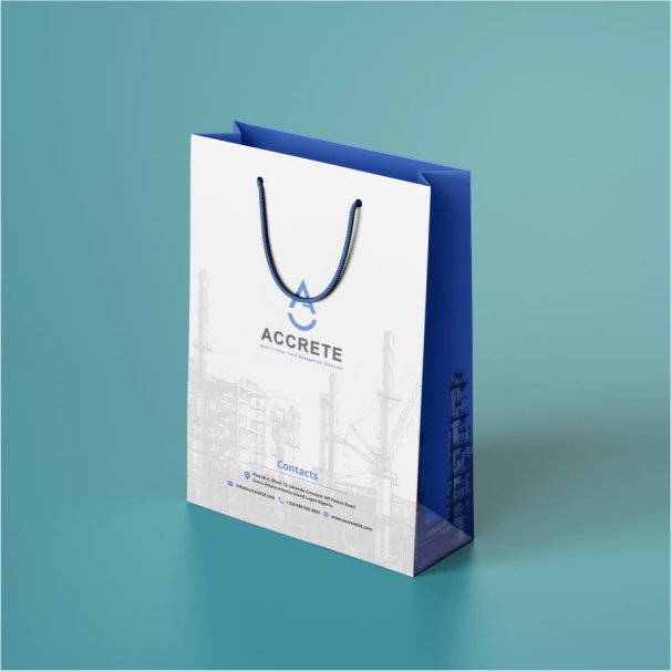 Customized high best quality top branded custom retractable promotional luxury corporate shopping paper bag design and printing in Lagos, Abuja, Nigeria, Africa.