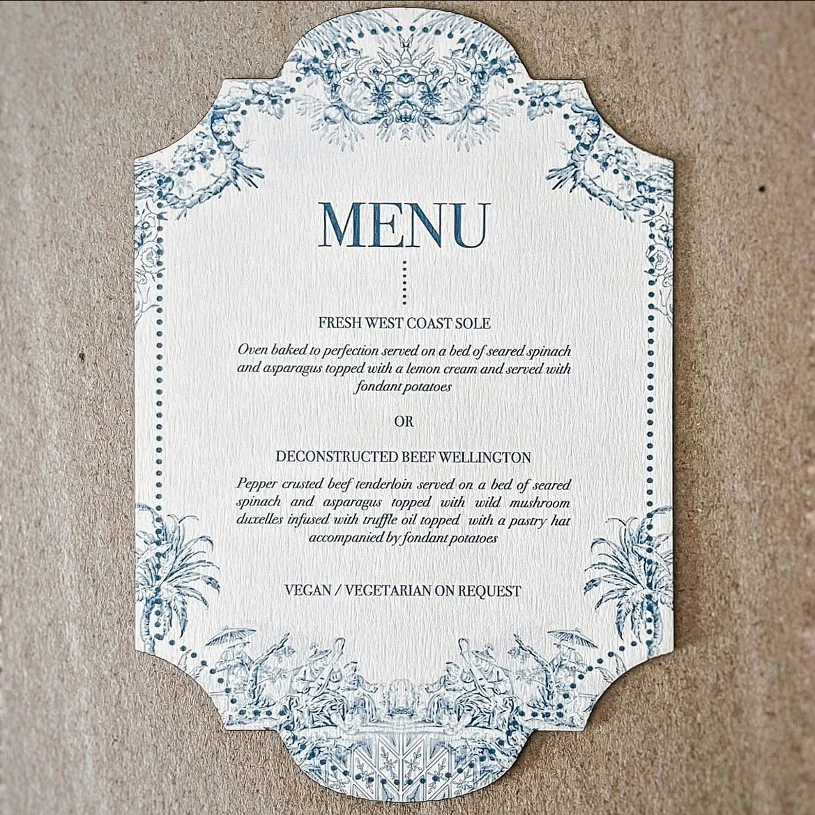 best quality funeral party menu card design and printing in lagos nigeria.