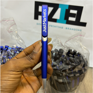 Best high top quality customized branded fashionable retractable luxury promotional office pen design and printing in Lagos, Abuja, Nigeria, Africa.
