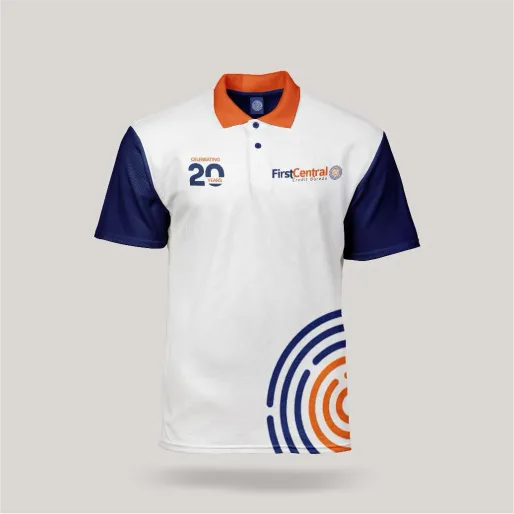 Customized high top quality custom branded promotional retractable fashionable luxury premium corporate polo t-shirt design and printing in Lagos, Abuja, Nigeria, Africa