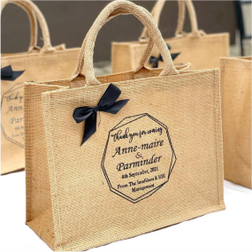 High best top quality customized branded jute bag design and printing
                                                        in Lagos, Abuja, Nigeria, Africa.