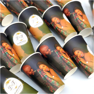 High top best quality customized branded custom retractable luxury premium promotional party paper cup design and printing in Lagos, Abuja, Nigeria, Africa.