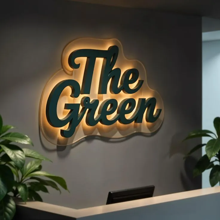 Best high top quality customized branded company acrylic led backlit illuminated signage design and printing in Lagos, Abuja, Nigeria, Africa.