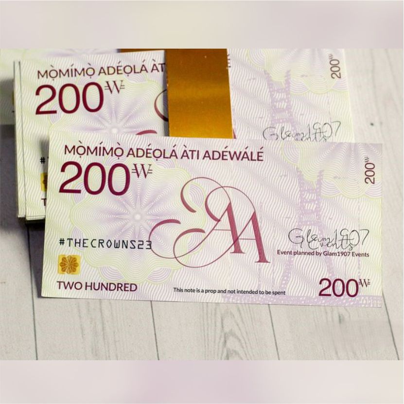 High best top quality customized branded custom premium dummy party fake money design and printing
                                                            in Lagos, Abuja, Nigeria, Africa.