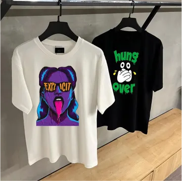 Top high best quality customized branded standard fancy retractable promotional luxury premium boutique oversize artwork classic t-shirt design and printing in Lagos, Abuja, Nigeria Africa.