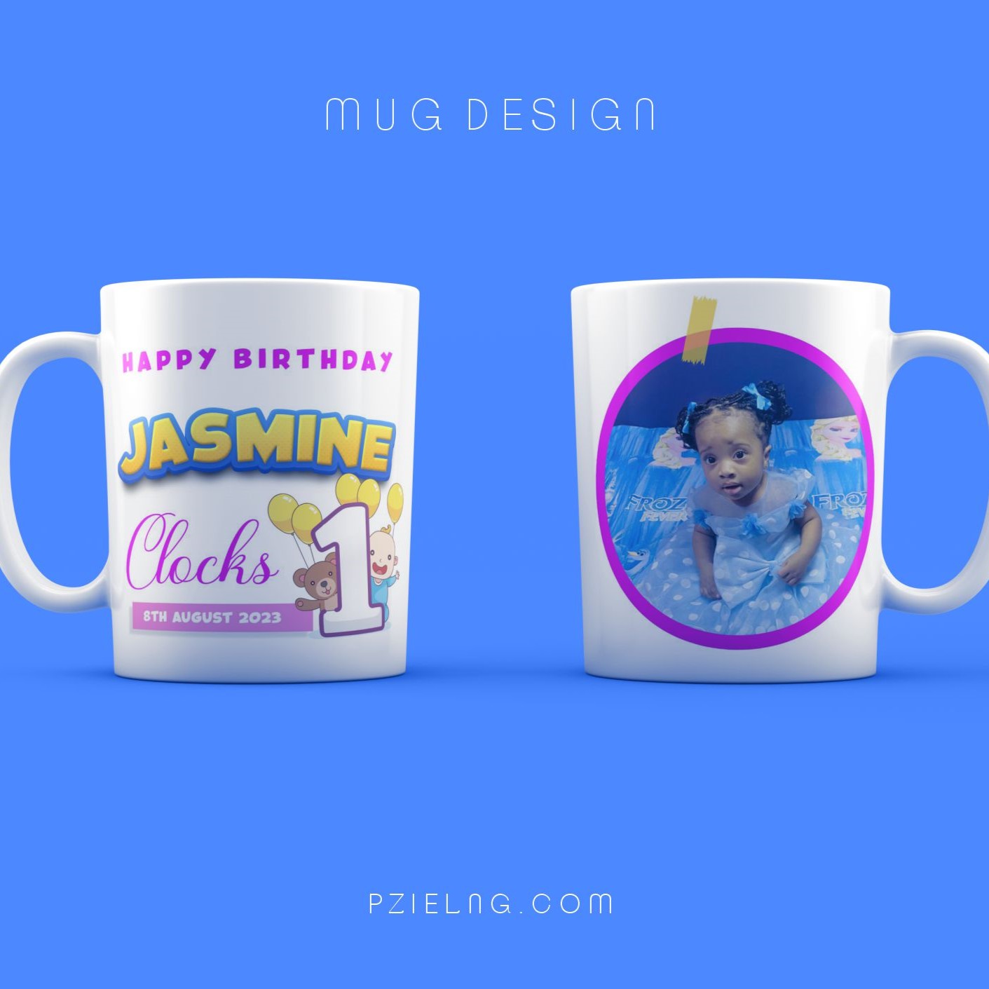 best high top quality custom branded customized retractable fashionable premium personalized birthday coated mug design and printing in Lagos, Abuja, Nigeria, Africa.