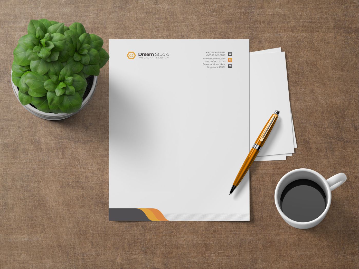 best quality Corporate company custom office letterhead design and printing in lagos, abuja nigeria