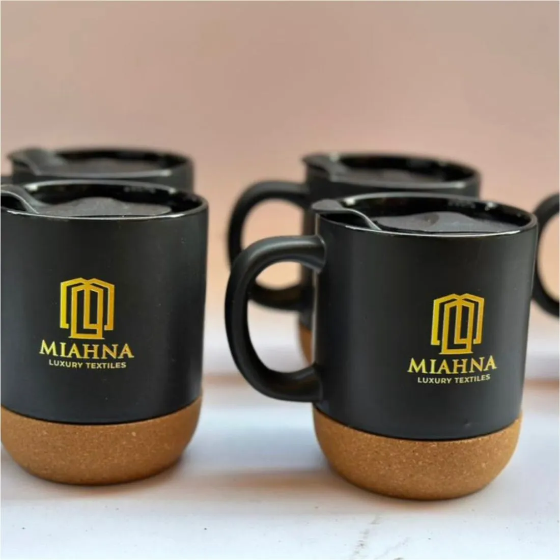 High quality cork bottom coffee mug printing in lagos Abuja Nigeria africa