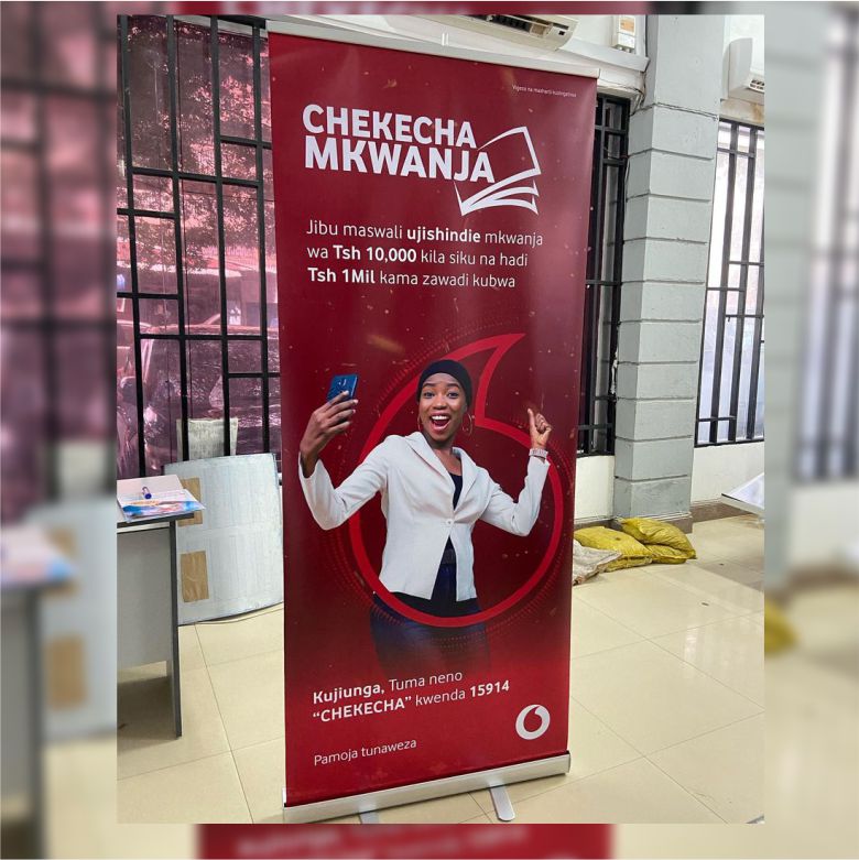 Customized high best quality top branded custom company promotional advert roll up banner design and printing in Lagos, Abuja, Nigeria, Africa.