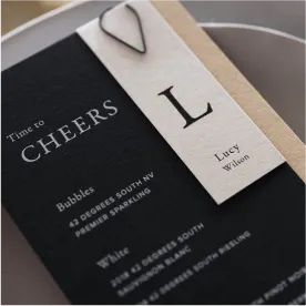 Customized high top quality custom branded promotional retractable fashionable luxury wedding event menu card design and printing in Lagos, Abuja, Nigeria, Africa