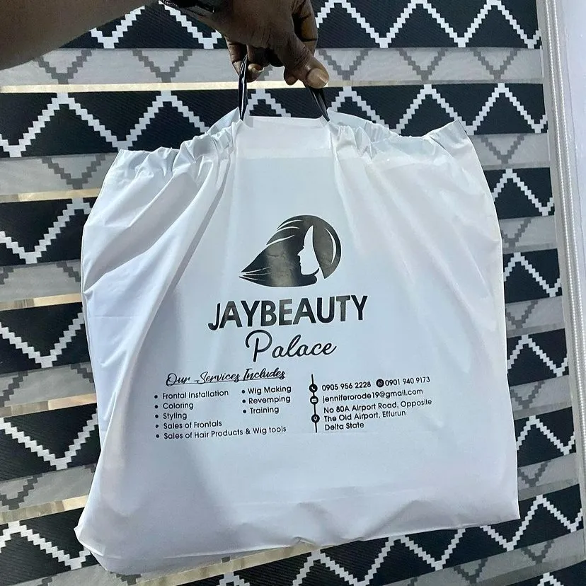 best high top quality custom branded customized drawstring fancy nylon bag design and printing in Lagos, Abuja, Nigeria, Africa.