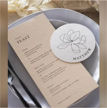Top high best quality customized branded standard fancy retractable promotional luxury premium event menu card design and printing in Lagos, Abuja, Nigeria Africa.