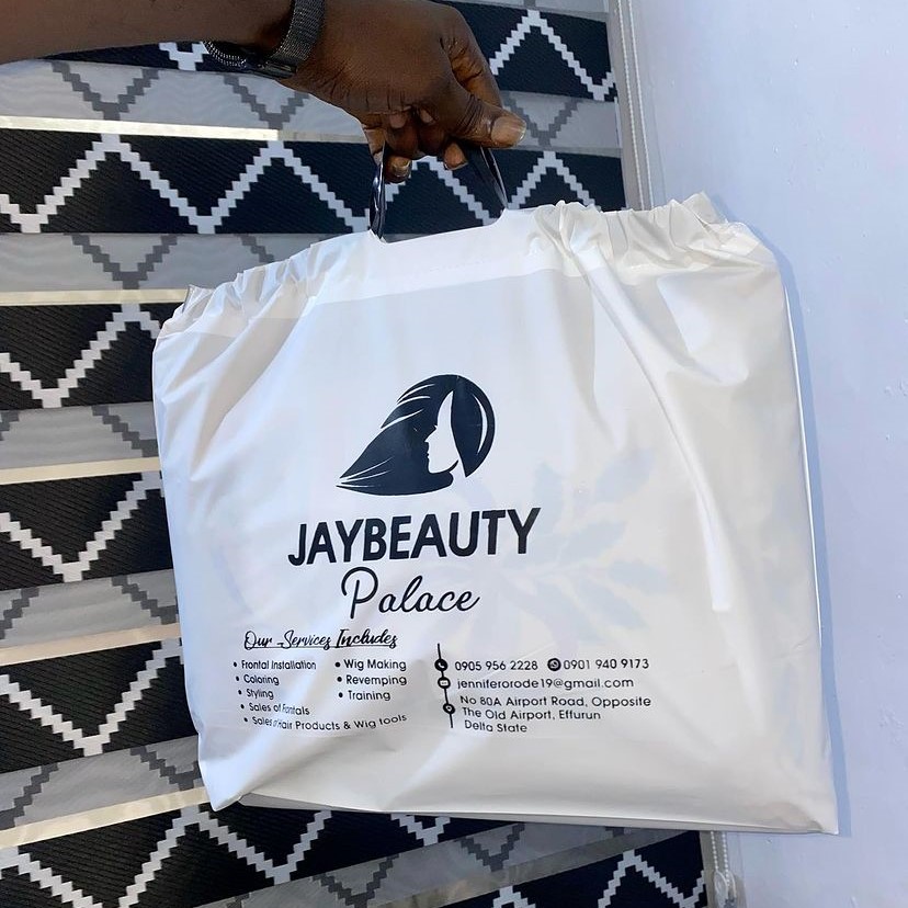 High best top quality customized branded custom luxury premium fancy drawstring nylon bag design and printing
                                                            in Lagos, Abuja, Nigeria, Africa.
