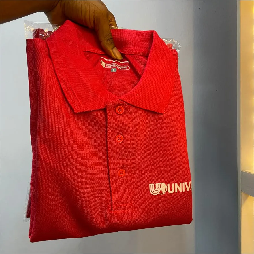 Customized high top quality custom branded company office corporate polo t-shirt design and printing in Lagos, Abuja, Nigeria, Africa