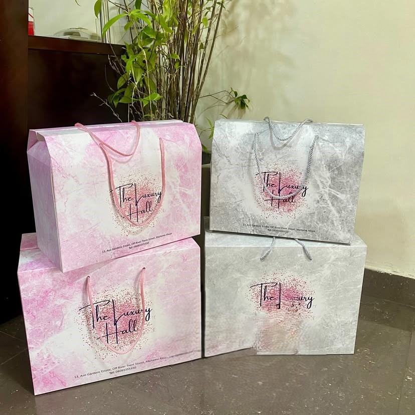 Best high top quality customized branded custom corporate company craft carrier gift box bag design and printing in Lagos,
                                                            Abuja, Nigeria, Africa.