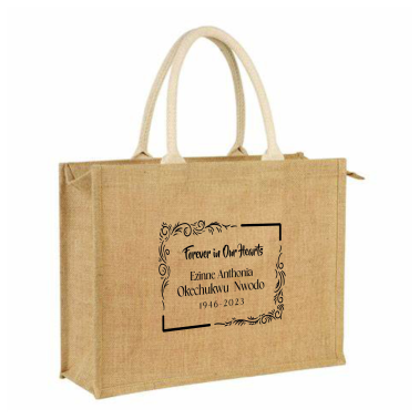 Best high top quality customized branded custom promotional retractable luxury jute bag design and printing in Lagos,
                                                        Abuja, Nigeria, Africa.