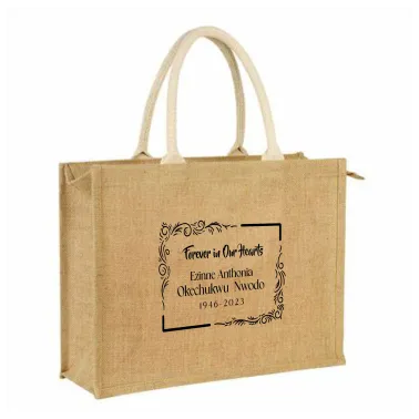 Best high top quality customized branded custom promotional retractable luxury jute bag design and printing in Lagos,
                                                        Abuja, Nigeria, Africa.