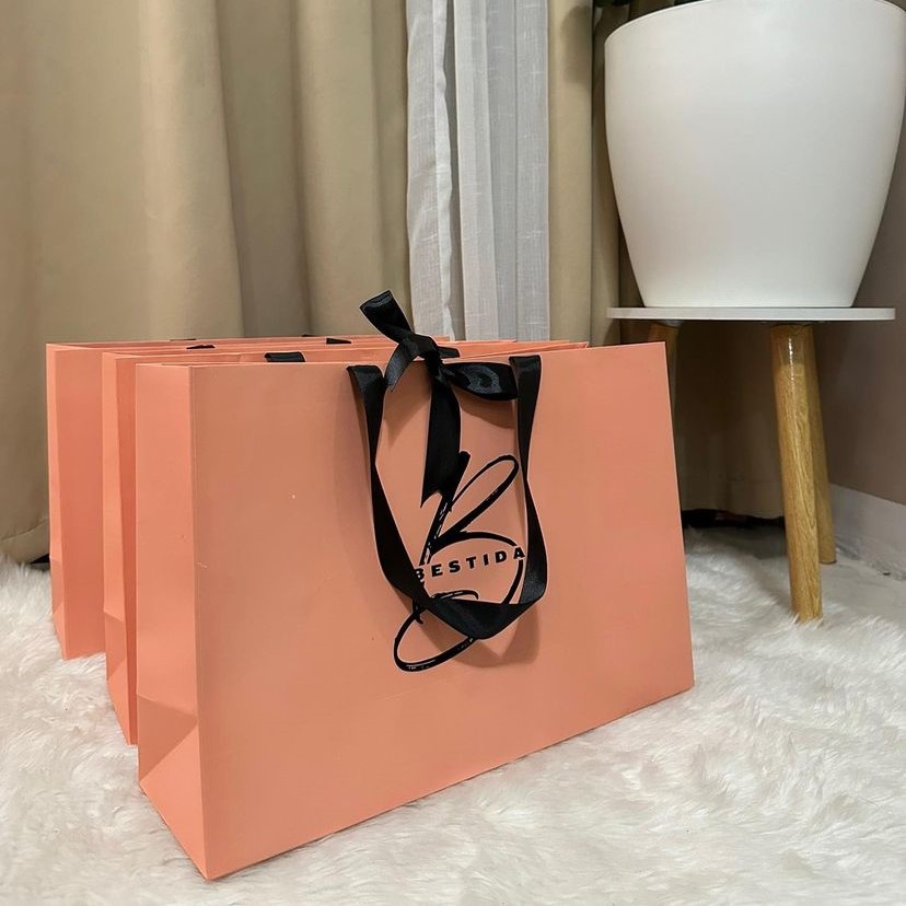 Best high top quality customized branded corporate souvenir gift item shopping paper bag design and printing in Lagos, Abuja, Nigeria, Africa.