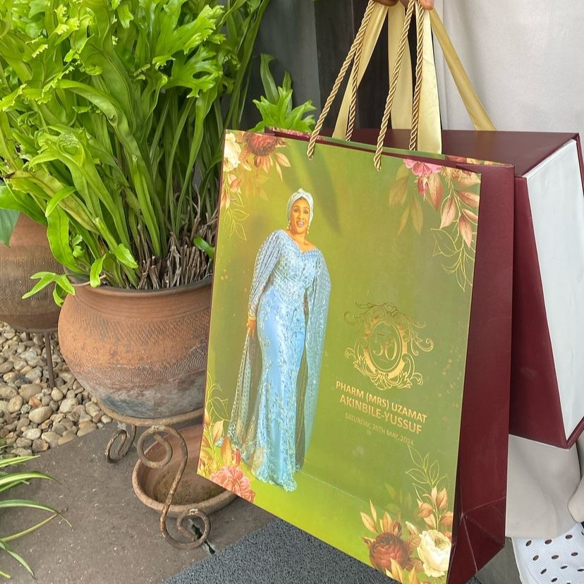 high quality birthday gift packaging bags wedding souvenirs paper bag printing in lagos nigeria