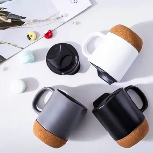High best top quality customized branded custom premium retractable corporate cork bottom coffee mug souvenir gift item design and printing
                                                        in Lagos, Abuja, Nigeria, Africa.