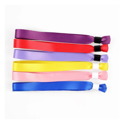 Top high best quality customized branded standard fancy retractable promotional luxury premium fabric wristband design and printing in Lagos, Abuja, Nigeria Africa.