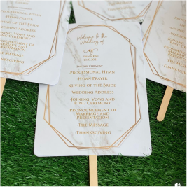 best high top quality custom branded customized wedding handfan souvenir gift item item design and printing in Lagos, Abuja, Nigeria, Africa.