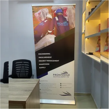 High best top quality customized branded custom premium retractable corporate roll up banner design and printing
                                                        in Lagos, Abuja, Nigeria, Africa.