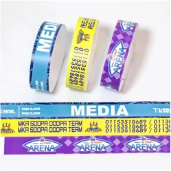 Customized high top quality custom branded promotional retractable fashionable luxury premium corporate event paper handband design and printing in Lagos, Abuja, Nigeria, Africa