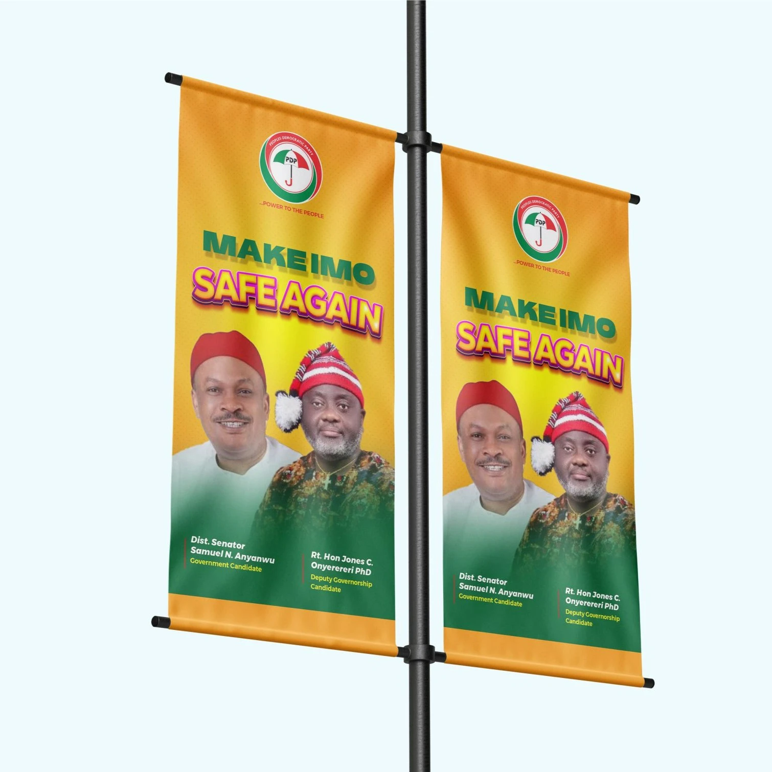 High best top quality customized branded custom premium retractable fancy fashionable promotional lamppost street banner design and printing
                                                        in Lagos, Abuja, Nigeria, Africa.