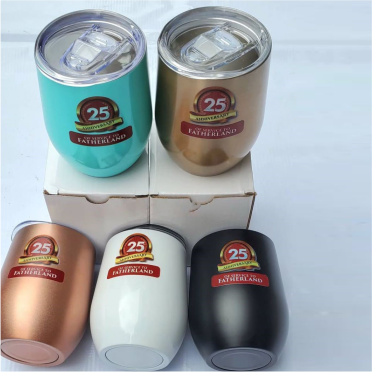 Best high top quality customized branded custom promotional retractable luxury u shaped egg shaped wine tumbler design and printing in Lagos,
                                                        Abuja, Nigeria, Africa.