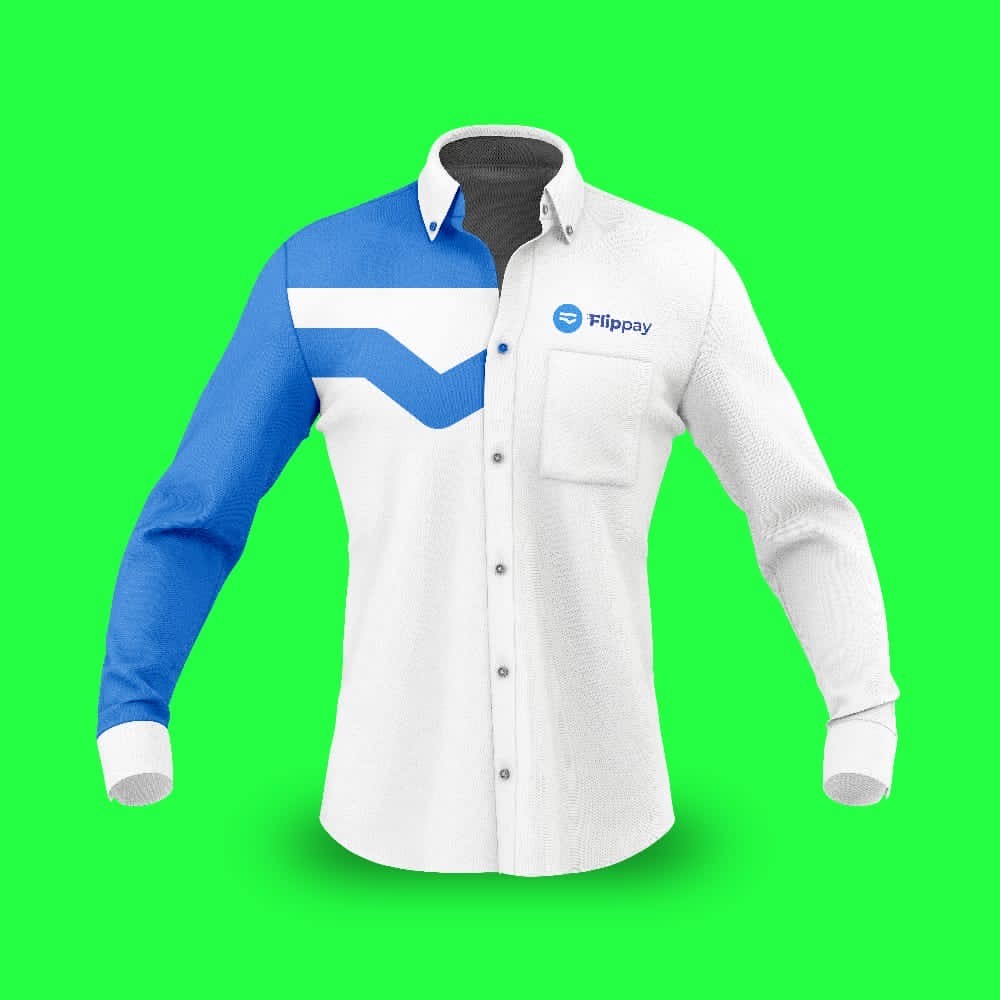 Customized corporate office Button down polo t-shirt printing in lagos nigeria