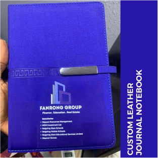 Best high top quality customized branded fashionable retractable luxury premium journal notebook design and printing in Lagos, Abuja, Nigeria, Africa.