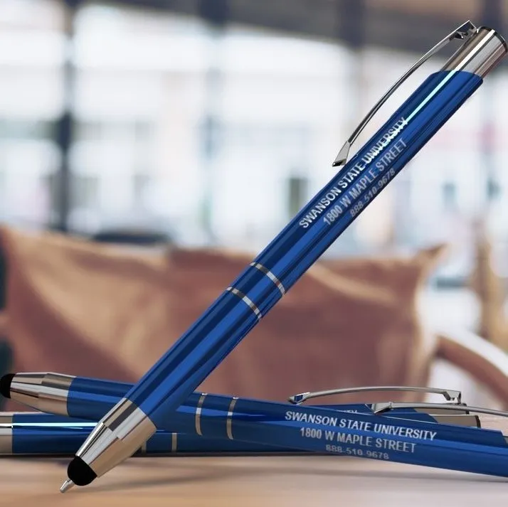 best high top quality custom branded customized souvenir metal pen design and printing in Lagos, Abuja, Nigeria, Africa.