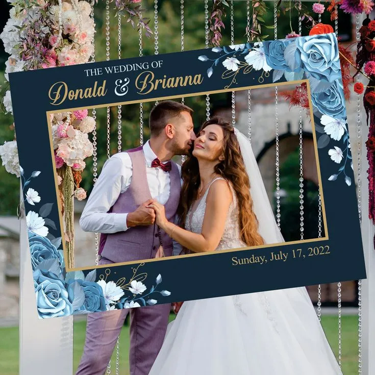 wedding marriage instagram picture props frame personalized wedding instagram frame design and printing in lagos nigeria.
                                              