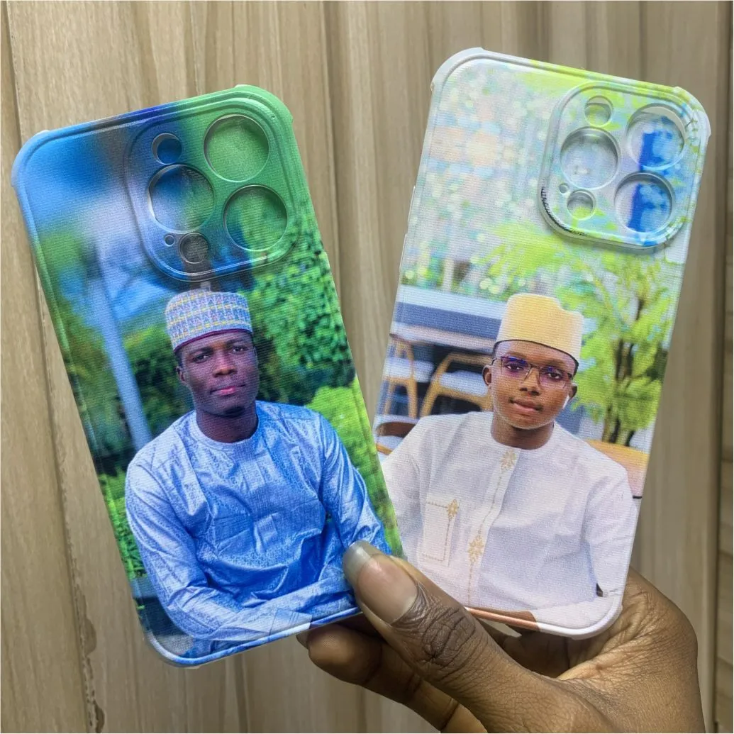 High top best quality customized branded custom personalized phone case pouch design and printing in Lagos, Abuja, Nigeria, Africa.