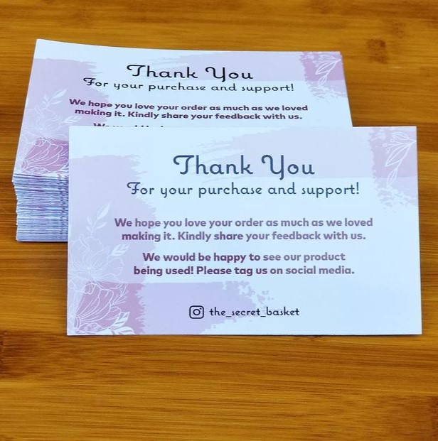 best high top quality custom branded customized retractable fashionable customer thank you card design and printing in Lagos, Abuja, Nigeria, Africa.