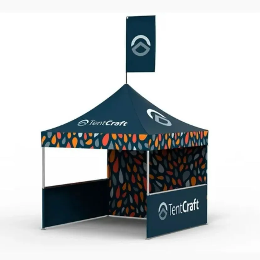 Customized high best quality top branded custom retractable luxury fashionable company promotional gazebo canopy tent design and printing in Lagos, Abuja, Nigeria, Africa.